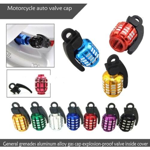 Motorcycle Parts 2Pcs Tire Valve Stem Caps Universal Car Motorcycle Bike Wheel Tires Valves Tyre Stem Air Cap Airtight Cover