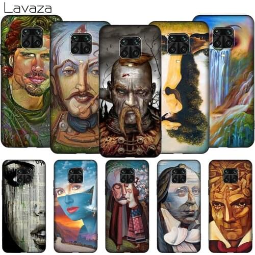Lavaza K91 Multiple Face Painting Art TPU Soft Case for Redmi Note 5 6 6A 7 7A 8 8T 8A 9 9A 9C 9S K20 K30 Poco X2 Pro Max