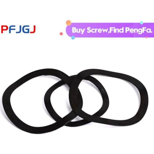 Peng Fa 5/10/50Pcs JB7590 Three Wave Crest / Wave Type Gasket / Wave Washer / Spring Washer M3 M4 M5 M6 M8 M10 M12 M14 M16-M118
