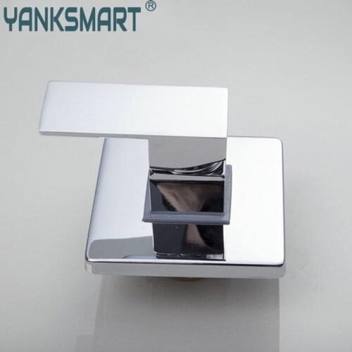Bath & Shower Faucets Control Brass Mixing Valve Switch Concealed Shower Valve Mixer Hotel Faucet Mixing Wall Shower Switch