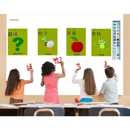 Multi Touch Digital Smartboard portable Infrared Interactive Whiteboard for presentation F-35L digital electronic white board