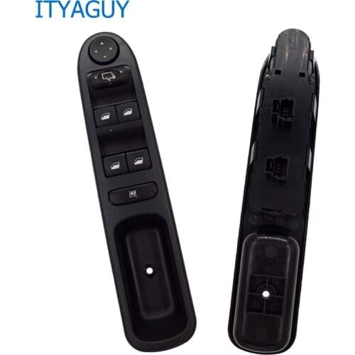 6554KT For Peugeot 307 Window Switch Left Front Car Switch Window Control Glass Frame Riser 6554.KT for Peugeot 307 SW 2000-2007