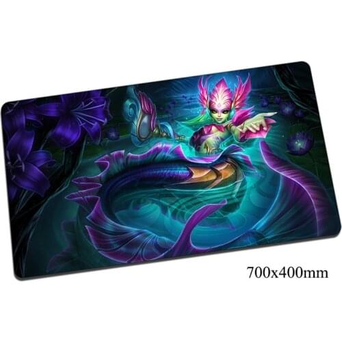 High quality Nami mouse pad 700x400mm gaming mousepad gear lol gamer mouse mat pad Tidecaller game computer large mouse play mat