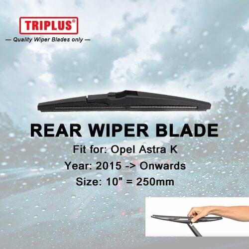 Rear Wiper Blade for Opel Astra K (2015-now) 1pc 10" 250mm,Rear Windscreen Wipers,Vauxhall Astra K Hatchback/Sports Tourer