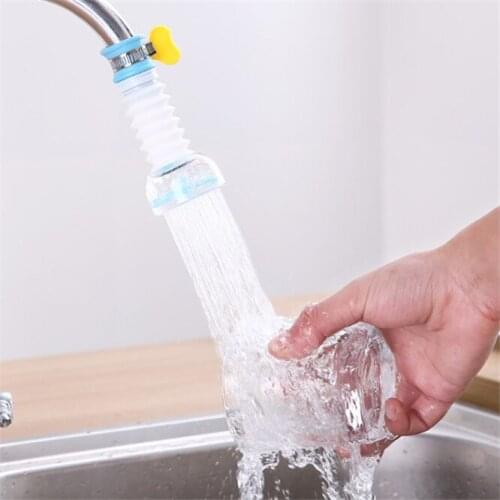 DHL 100pcs Creative Water Saving Kitchen Faucet Sprayers Adjustable Tap Filter Nozzle Swivel Spout Faucet Kitchen Accessories