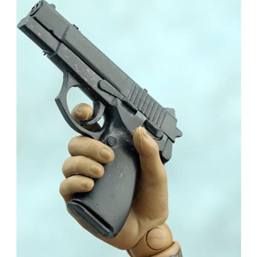 12 Inch Action Figure Weapon Model 92 Type Pistol Suitable For 1/6 Scale Soldier Toy Doll Body 4d Assembled Pistol Model