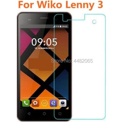 2pcs For Wiko Lenny 3 Tempered Glass 9H Protective Film Front Cover Screen Protector Clear On for Wiko Lenny 3 dassh X2 K-Kool
