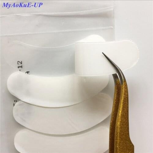 20 Packs Brand New 3D Silicone Eye Pads Eyelash Extension Makeup Eyelashes Tips Stickers Wrap Patches