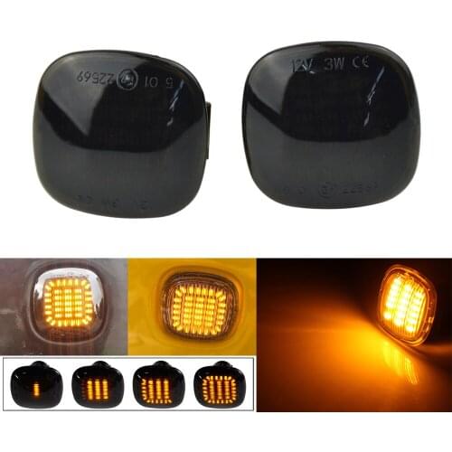 Side Marker Light For SEAT Leon Mk1 1999-2005 Ibiza Mk2 Cordoba LED Dynamic Turn Signal Lamp Repeater Sequential Indicator