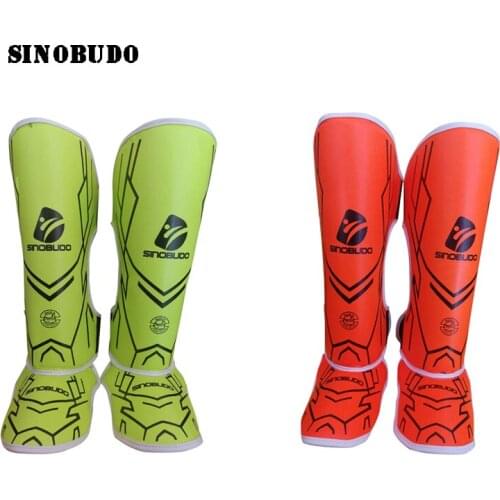 MMA Boxing Shin Guards Kick Pad Boxing Karate Foot Protector Adult High Quality Rod Leg Protectors すねフットプロテクター