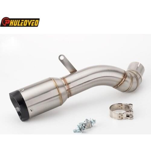 For 2017 2018 2019 Z900 Exhaust Link Pipe Stainless Steel Motorcycle Exhaust Muffler Middle Pipe for Z900 2017-2019 Year Exhaust