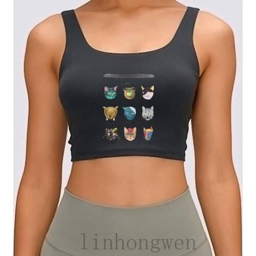 Art Meow Women Tank Top Fashion Customized Trend Spring Autumn O Neck Novelty Loose Crop Top
