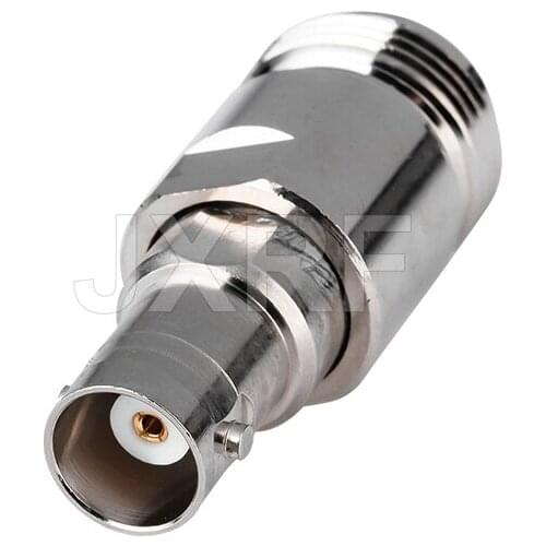 JXRF Coaxial Adapter N-Type Female Jack To BNC Female Jack Connector