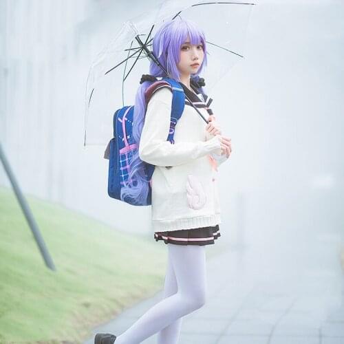 HMS Unicorn Azur Lane Cosplay Costume HMS Date Set Unicorn Cosplay Costume Daily Set Sweater Shirt Skirt Costumes for Women