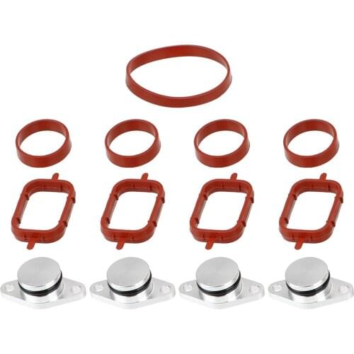 LEEPEE Diesel Swirl Flap Blanks Aluminum Replacement Bungs 22mm For BMW Swirl Flap Blanking Plates seal Blanks Repair