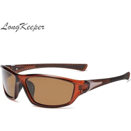 LongKeeper Classic Men Women Sports Polarized Sunglasses For Driving Brand Designe Fishing Goggles Anti UV Oculos Masculino