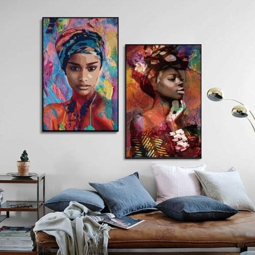 Wall Art Paintings for Wall Pictures Abstract Figure Painting Art Prints Poster Home Decoration for Living Room Portrait Art