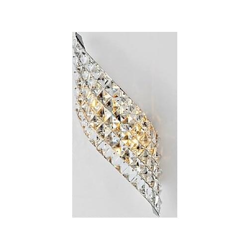 Wall Sconce Modern LED Crystal Wall Lamp With 2 Lights For Home Lighting Wall Sconce Arandela Lamparas De Pared
