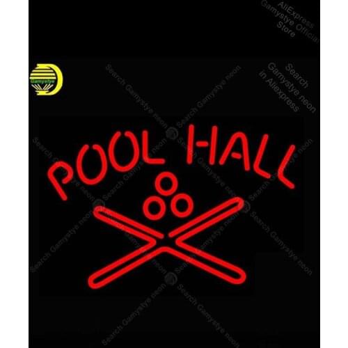 Neon Sign for Billiards Snooker Bar Neon Light Neon Bulb sign Beer Bar Attract Windows Garage Wall Sign neon sign logo Bar Neon