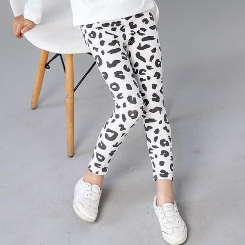 2-10 Year Girl Pants Soft Elastic Modal Cotton Kids Leggings Candy Color Girls Skinny Pants Trousers Children Trousers