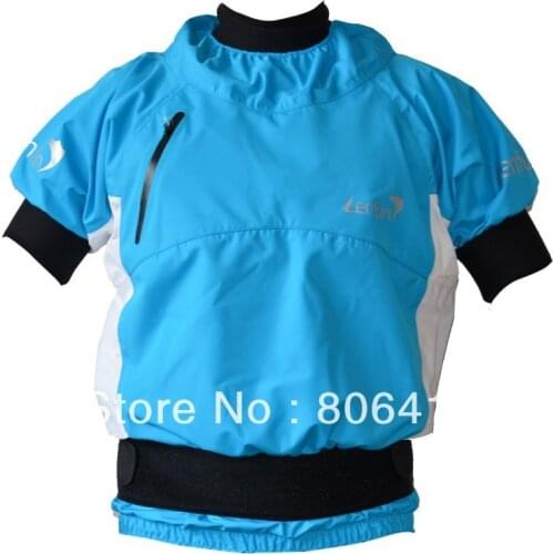 Semi-dry tops spray jacket splash Whitewater kayak top,sailing suit ,canoeing rafting paddle Touring,Kayaking ,Sea Kayaking