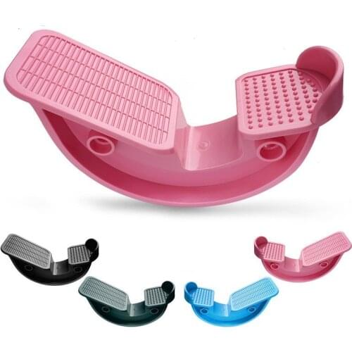 Foot Stretcher Rocker Ankle Plantar Muscle Calf Stretch Board for Achilles Tendinitis Yoga Fitness Sports Massage Pedal dropship