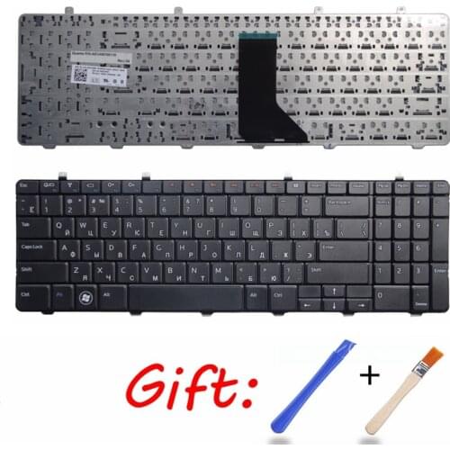 Russian New laptop keyboard FOR DELL Inspiron 1564 I1564 1564D P08F Ru Black