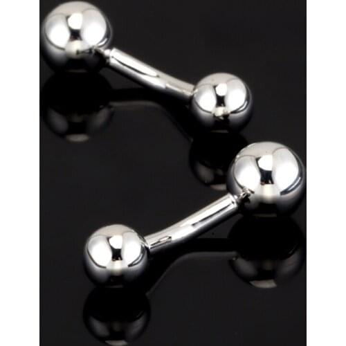 XKZM Luxury Pearls Cufflinks for Mens/Women High Quality Ball Cuff links Wedding Grooms Gift Fashion Brand Men Jewelry