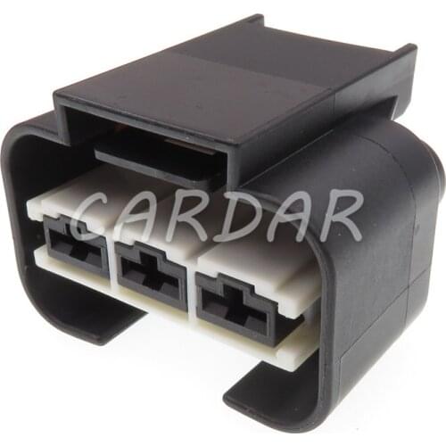 1 Set 3 Pin 1743271-2 Electrical Fan Socket Wire Harness Connector For Auto Hyundai Tucson Kia