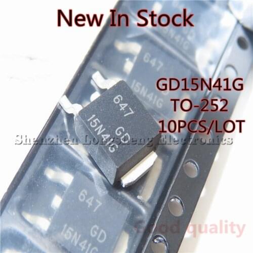 10PCS/LOT NGD15N41CLT4G GD15N41G 15N41 TO-252 410V 15A 107W auto IC