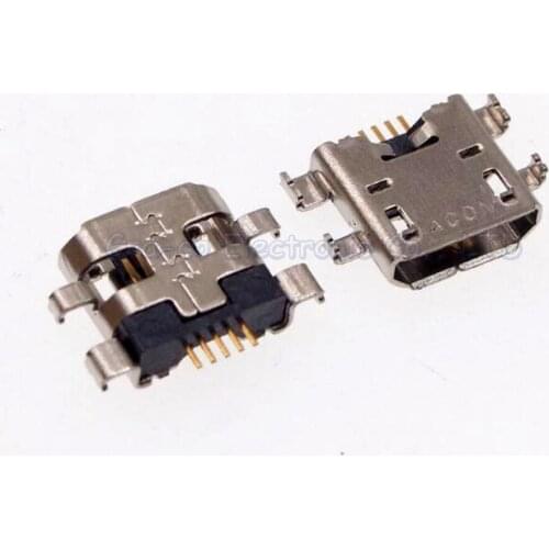 10pcs Micro USB Jack Connector USB Charging socket For ASUS ZENFONE5 ZENFONE6 Nexus7 usb port tail plug