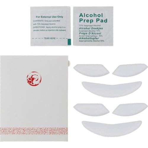 2 Sets/pack Tiger Gaming Mouse Feet Mouse Skate For SteelSeries Rival 100 Gaming Mouse White Mouse Glides Curve Edge