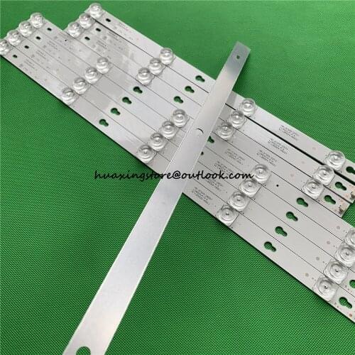 8PCS for TCL D50A630U L50E5800A-UD LCD backlight strip 4C-LB5005-HR03J 4C-LB5004