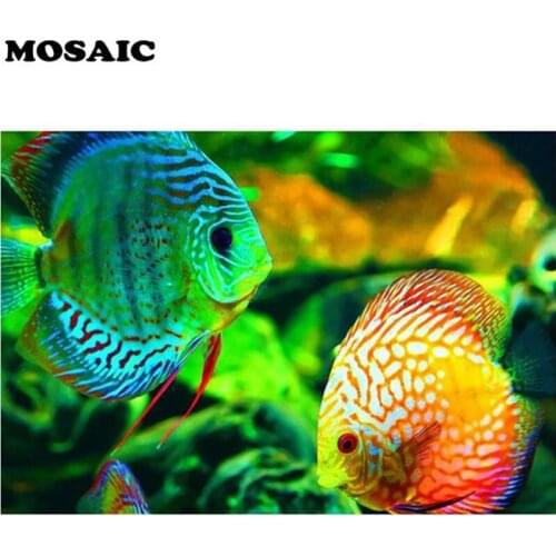 DIY 5D Diamond Painting Tortoise/Fish/Dolphin Animals Cross Stitch Diamond Embroidery Patterns Home decoration Painting