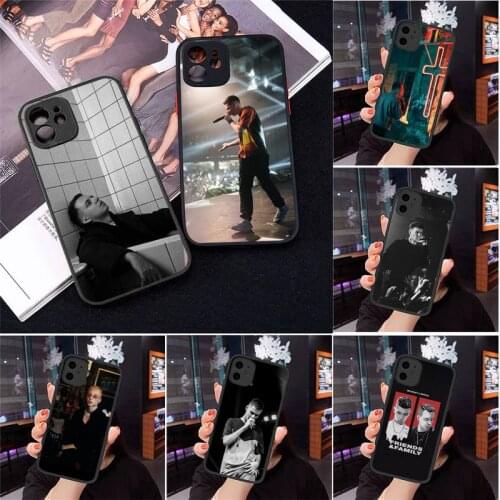 Markul Rapper russian Phone Case For iphone 12 11 8 7 plus mini x xs xr pro max matte transparent cover