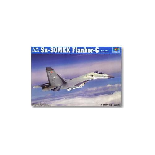 Trumpeter 1/32 scale model 02271 Su-30MKK side defender G two-seater fighter