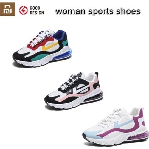 FREETIE Sneakers Xiaomi Outdoor Casual Sports Shoes New Woman Breathable Shock-Absorbing Air Cushion Shoes Size 35-41