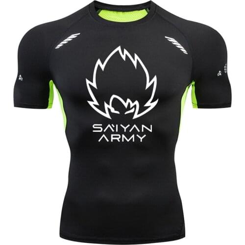 Summer Mens T-Shirt Jogging T-Shirt Gym Fitness T-Shirt Mens Boxing Suit Football Basketball Bicycle Tight Sports T-Shirt MMA