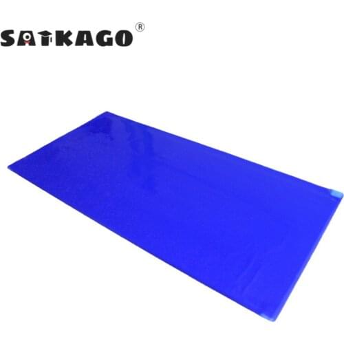 30 Sheets Sticky Mats Removable Disposable Anti Dust Static Sticky Adhesive Floor Mats Dirt Remover Pads for Home Hotel 45x60cm