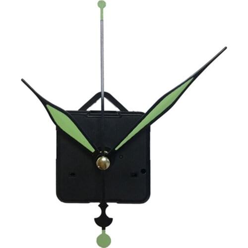 Luminous DIY Silent Quartz Clock Spindle Movement Mechanism Repair Tool Kit for 25-30cm Dia Clock Panel Movement Replacement