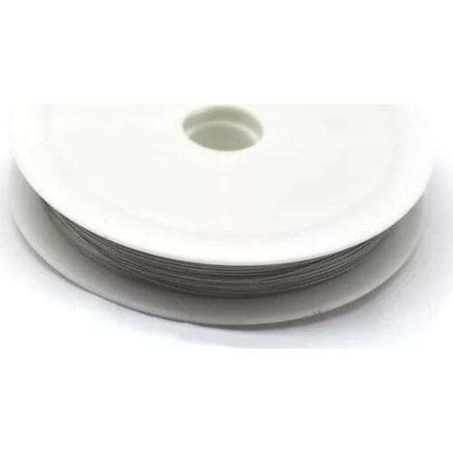 DIY Necklace Bracelets Jewelry Making, New Stainless Steel Wire 0.3~0.8mm Beading Rope Cord Fishing Thread String Free Shipping