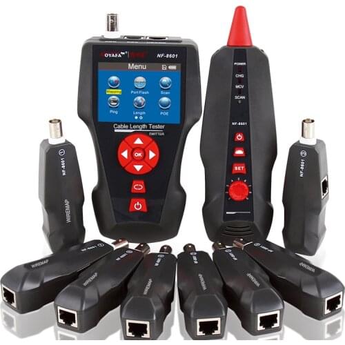 Noyafa NF-8601W Multi-functional Lan Cable Tester Cable Tracker Detector Wiring Finder Network