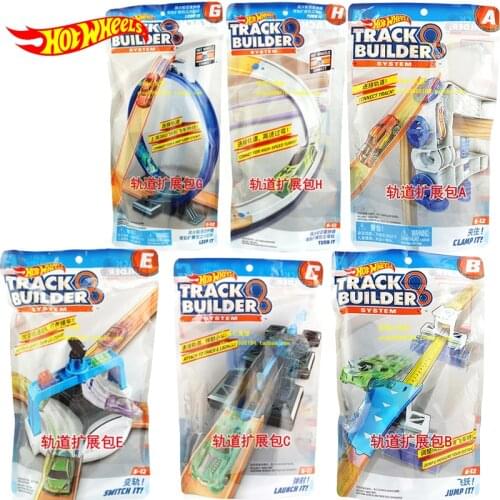 Original Hot Wheels Car Tracks Expansion Extend Accessories Toys for Children Kids Hotwheels Carro Track Boy Toys Birthday Gift