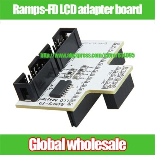 1pcs 3D printer Ramps-FD LCD adapter board / adapter module LCD2004 control panel for Arduino DUE to Ramps-FD 3D