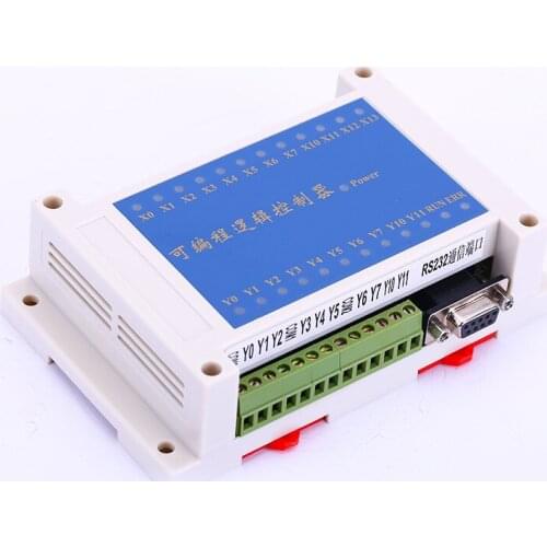 PLC Industrial Control Board FX1N 2N 25MR Download Monitoring text Touch screen power off to maintain FX1N-25MR FX2N-25MR