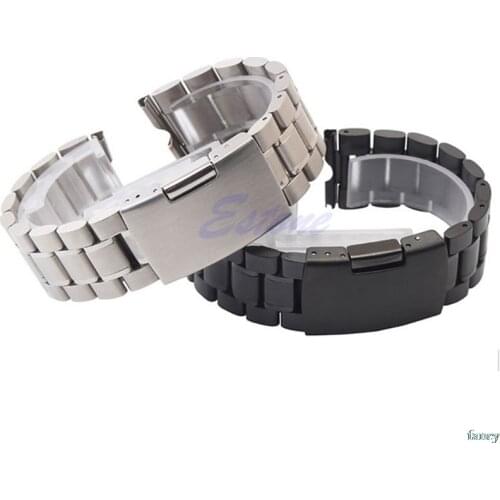 Premium Watch Band 22mm Watchbands Stainless Steel Watch Strap For Moto Motorola 360 Smart Watch + Tools