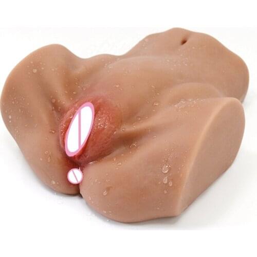 Small ass vagina pussy sex toys for men masturbator Adult supplies doll male silicone ass vaginal masturbation realistic doll