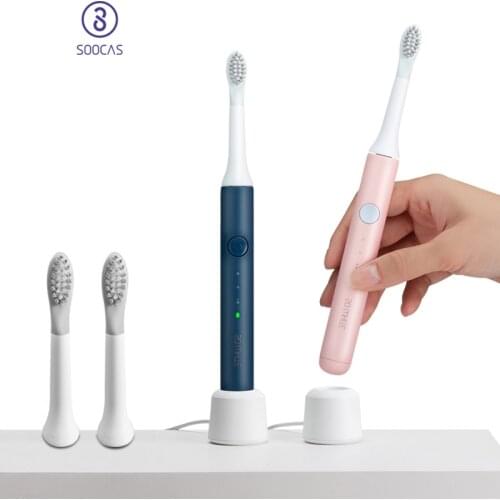 Original SO WHITE Sonic Electric Toothbrush Wireless Induction Charging IPX7 Waterproof Tooth Brush