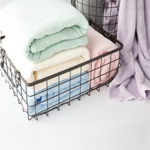 1PCS Coral velvet absorbent quick-drying bath towel Adult childrens bath towel summer beach towel