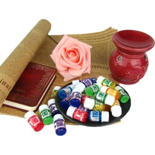 12 Scents 3mlx36 Essential Oil Massage Aroma Fragrance Spa Diffuser Burner Therapy Rose Tea Tree Lavender